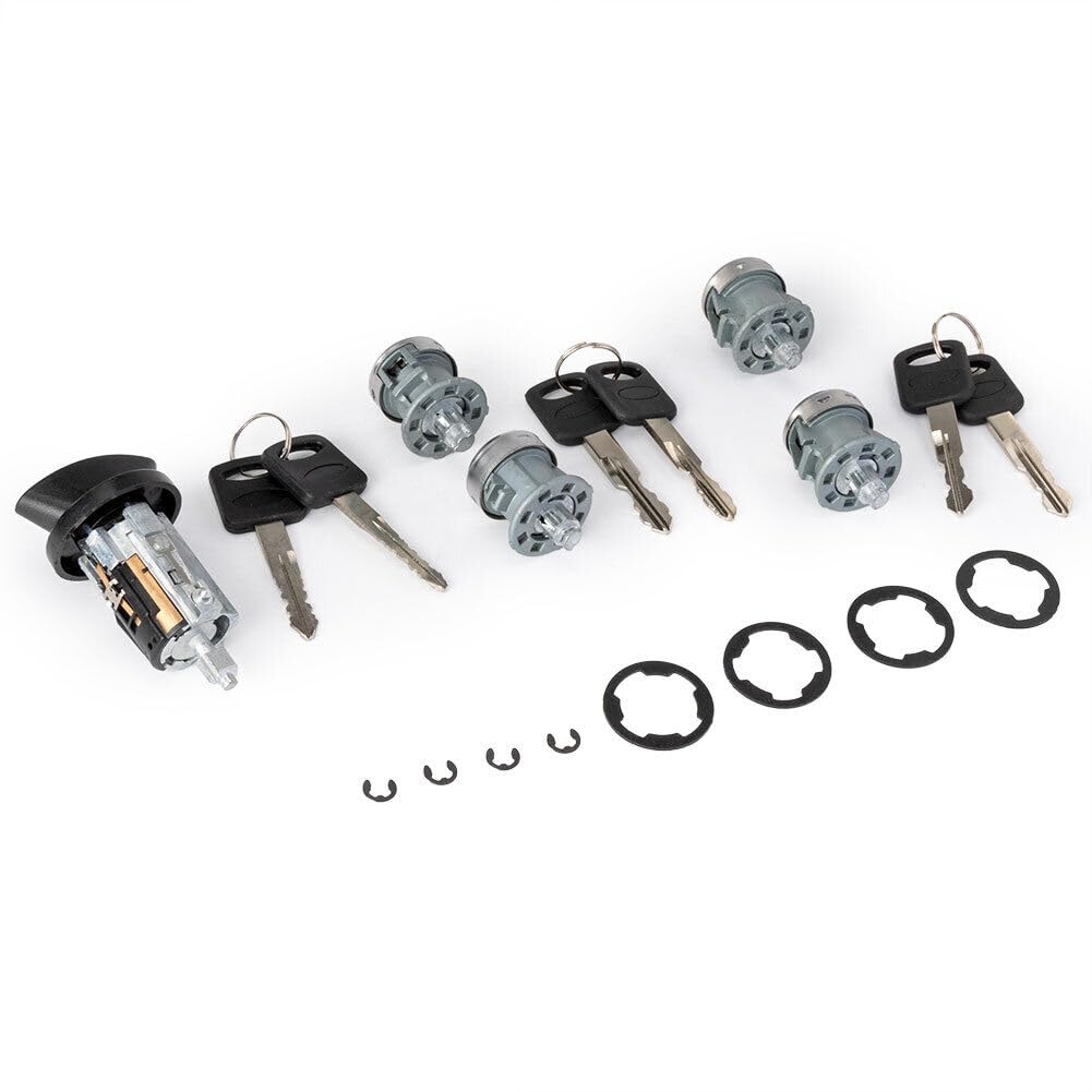 ya 10 9.16 zhengce for Ford E Series Van Ignition Four Door Lock Cylinder Tumbler Bucket Set 4
