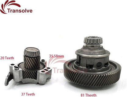 ya 10 9.16 baidi VT1 VT2 Auto Transmission CVT Differential 20T 37T 81T 35.58mm Fit For Lifan X60