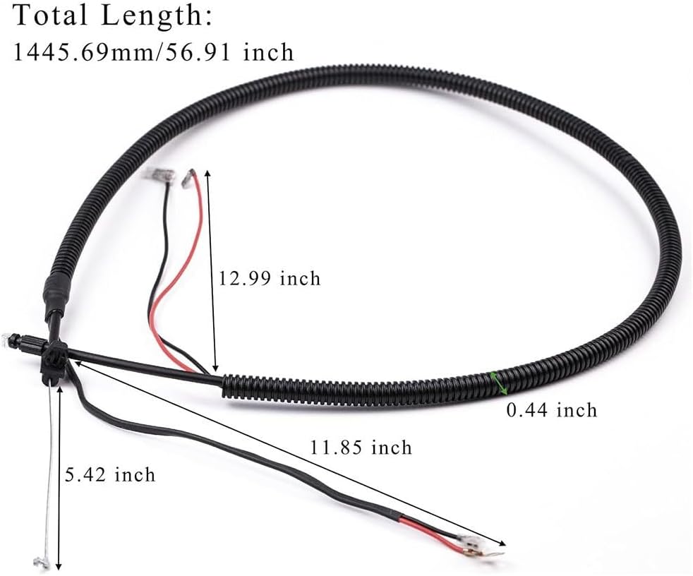 ya 28 10.13 baidi Throttle Cable Assembly for RY38BP Blower Model 291899001 Fit