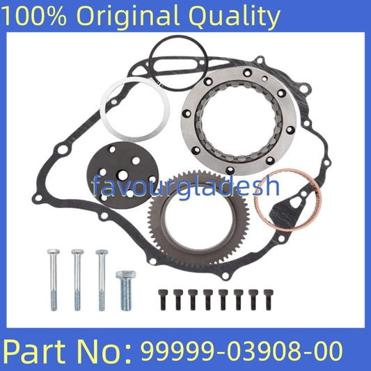 ya 2 8.15 Beginner Clutch and Bearing Gear Kit with Pull Rod Tool for Yamaha VStar 99-09 XVS1100