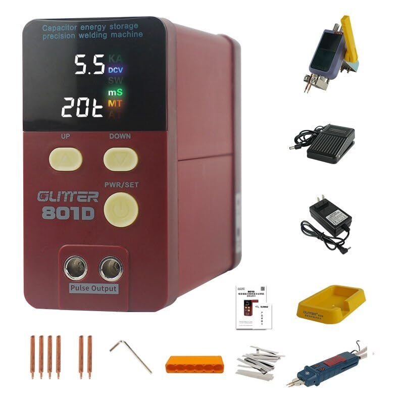 ya 16 10.20 baidi Storage Capacity Spot Welding Machine 12KW Battery Welder Spot Welder 801D New