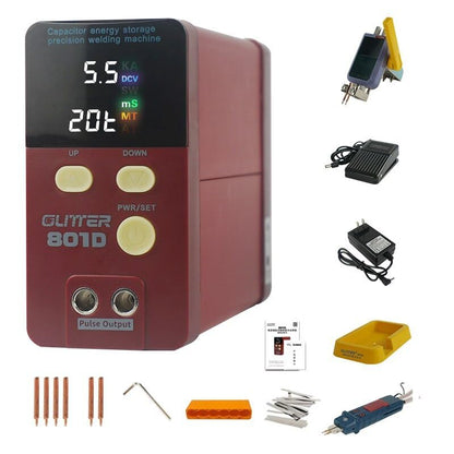 ya 16 10.20 baidi Storage Capacity Spot Welding Machine 12KW Battery Welder Spot Welder 801D New