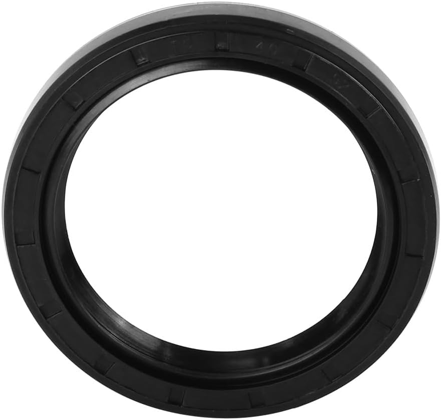 ya 4 8.8.2 40mm x 52mm x 7mm Black Rubber Cover Double Lip TC Oil Shaft Seal