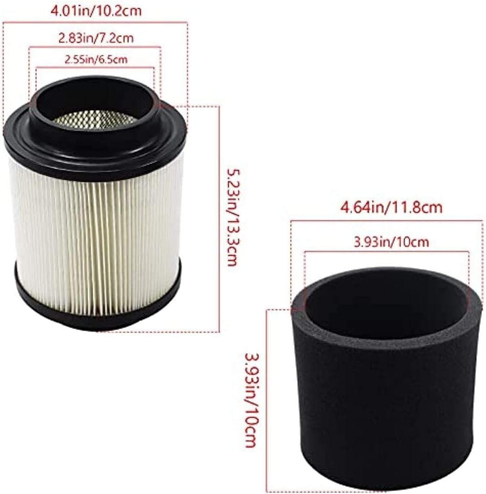 ya 23 10.7 baidi 0452306 1253355 Air Filter for Hawkeye 300 2006-2011 Xplorer 250 400L 2001-2002
