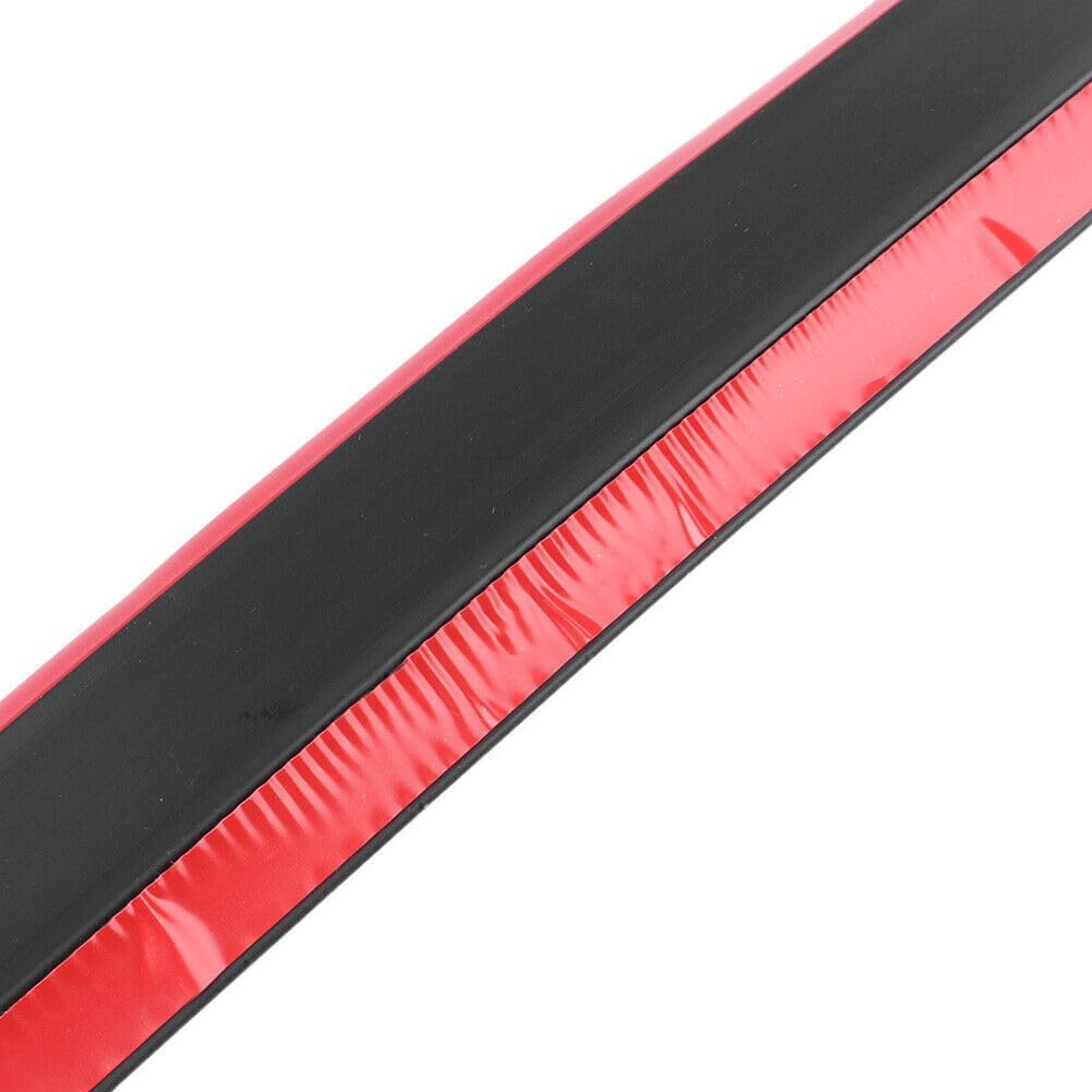 ya 4 8.14 2.5M Lower Lip Protective Strips Front Bumper Skirts Guard Rubber