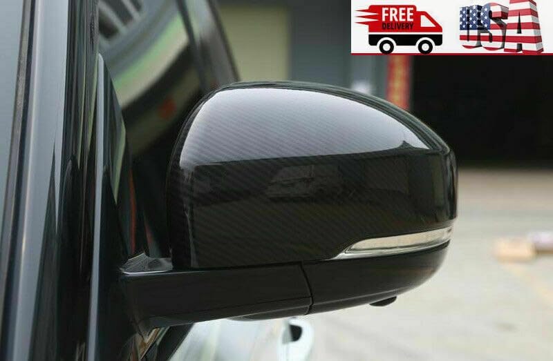 ya 11 9.14 baidiBlack carbon fiber for LR Discovery 4/5 LR4 LR5 L462 rearview mirror cover