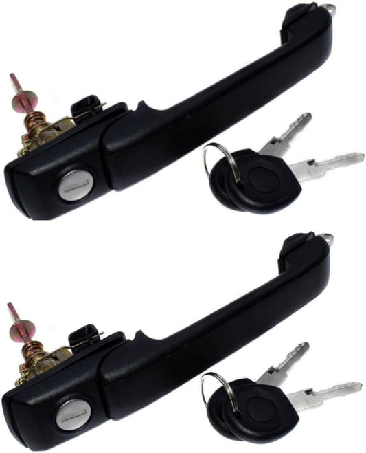 ya 5 8.10 Front Left/Right Door Handles W/Keys for 1H0837207 for VW for Golf 3 MK3 Cabrio GLX