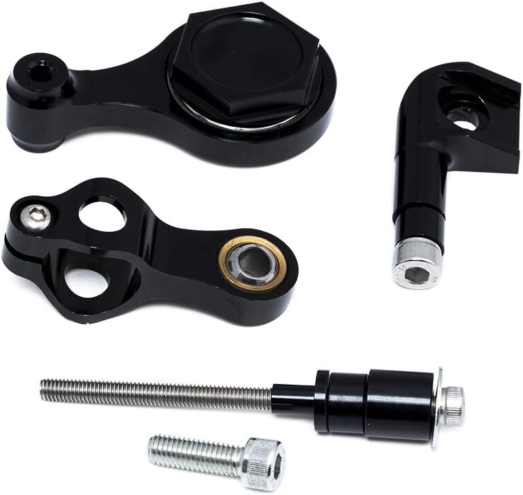 ya 4 8.14 Motorcycle Black CNC Steering Damper Bracket Mounting for Yamaha YZF R6 06