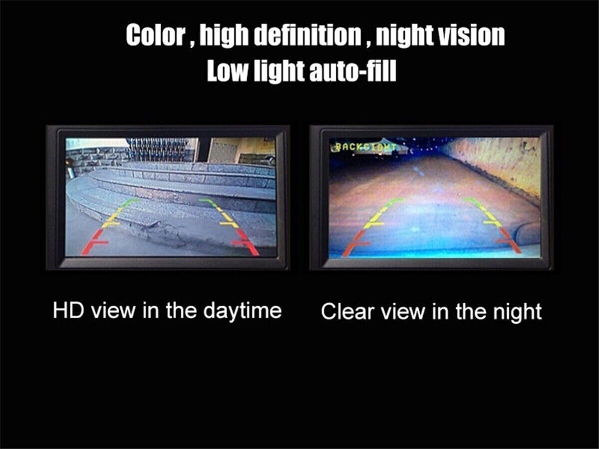 ya 6 8.24 baidi 360 Degree Car Rear View Backup Camera Night Vision Reverse Cam Parking Mirror