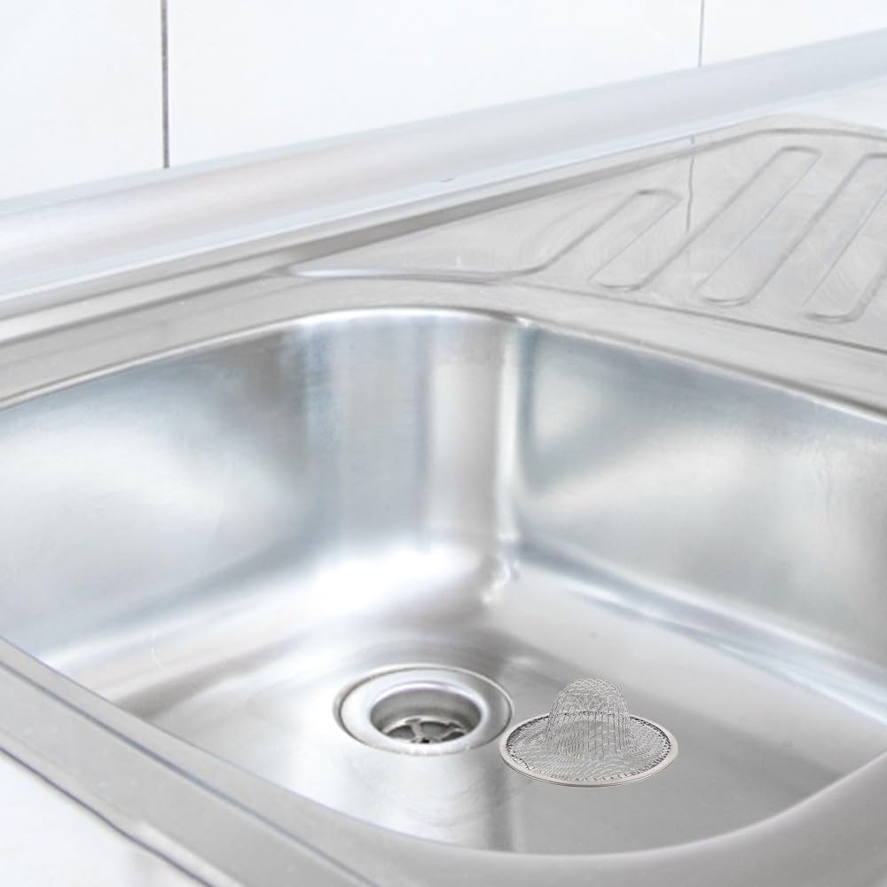 ya 14 9.20 baidi 20 Pcs Stainless Steel Filter Kitchen Drain S n Sink Food Strainer Metal-2