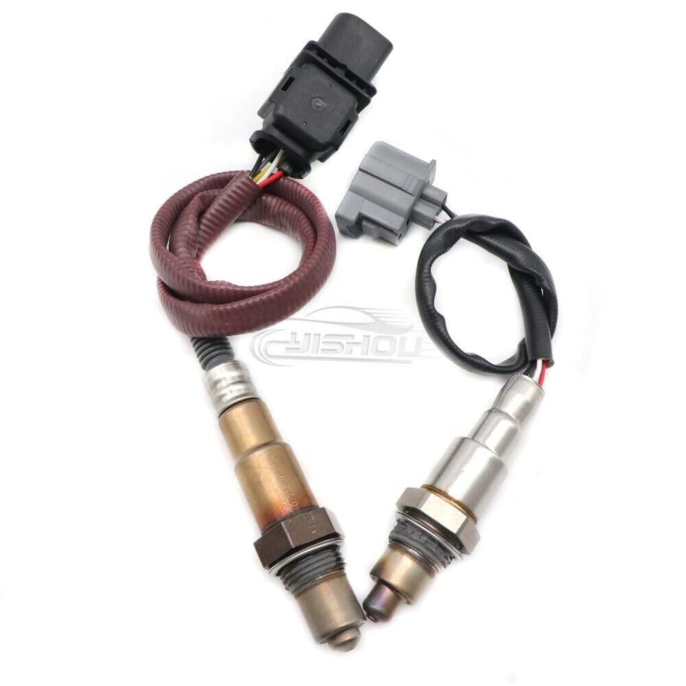 ya 5 8.24 baidi 2-Piece Oxygen O2 Sensor for 2014-2019 for Mercedes-Benz CLA45 AMG 2.0L Front + Rear 