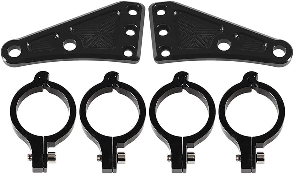 ya 28 10.13 zhengce CNC Headlight Lamp Mount Bracket for 41mm Fork Tubes Motorbike Universal Pa