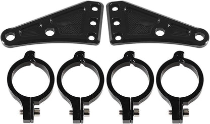 ya 28 10.13 zhengce CNC Headlight Lamp Mount Bracket for 41mm Fork Tubes Motorbike Universal Pa