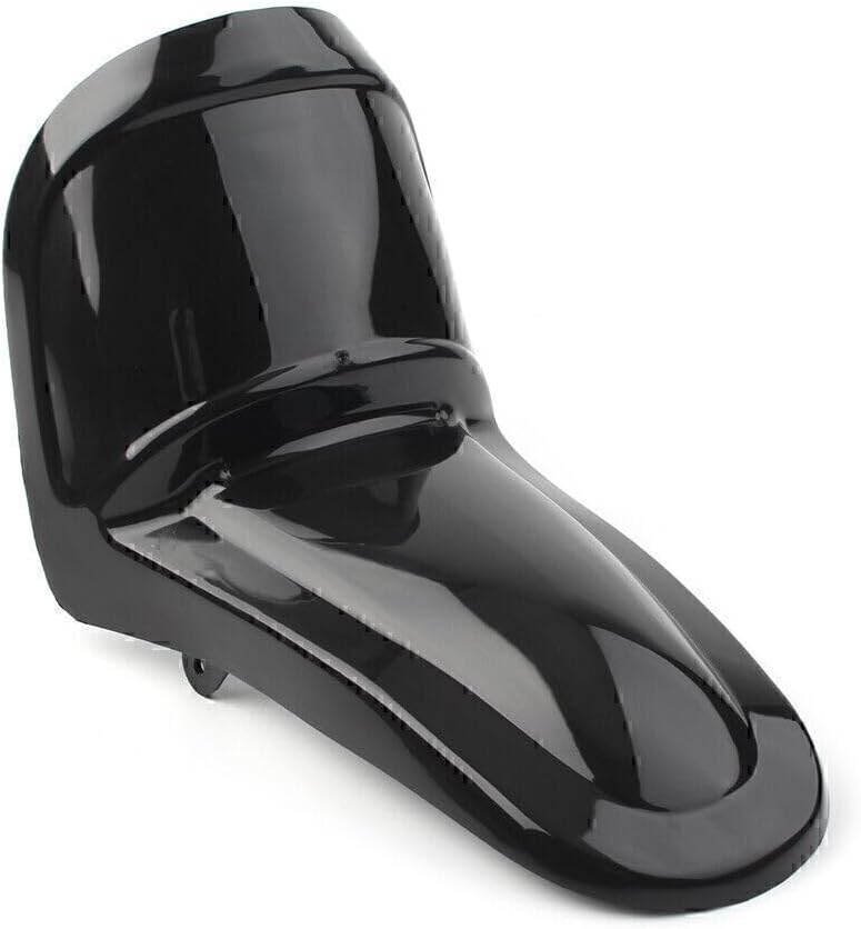 ya 4 8.10 Front Fender Cover Mudguard for Yamaha PW50 Y-Zinger 50 ABS Plastic Black