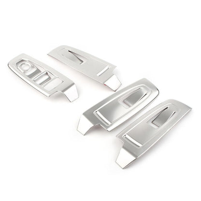 ya 6 8.14 Fit for Subaru Forester 2019-2020 Silver RHD Window Lift Panel Switch Cover Trim