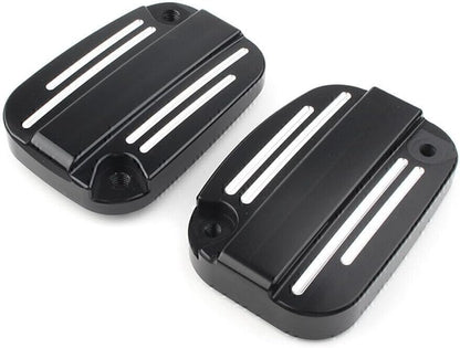 ya 10 9.16 zhengce Brake Master Cylinder Cover Cap Left& Right for Harley Touring Street Road