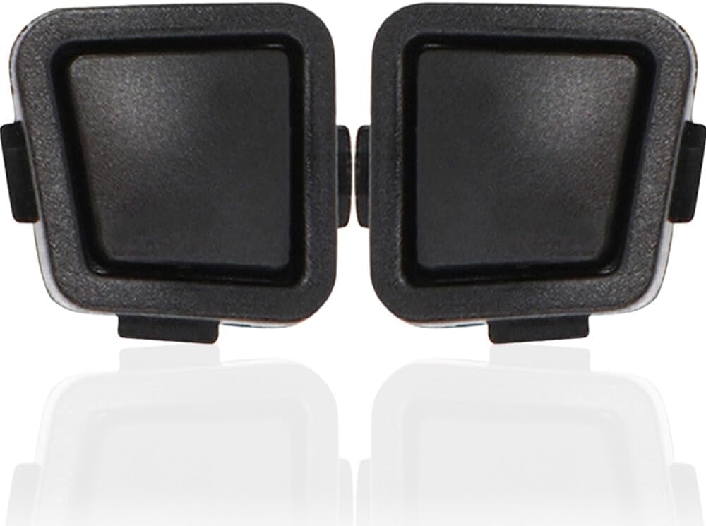 ya 9 10.24 Pair Handle Lock Button Left & Right Rubber for Benz C209 W219 W211 W164 X164