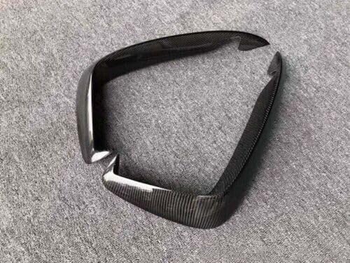 ya 2 8.15 Carbon Fiber Front Fog Lamp Eyebrow Eyelid Cover Suitable for Audi A5 S5 2017-2019