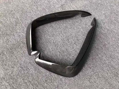 ya 2 8.15 Carbon Fiber Front Fog Lamp Eyebrow Eyelid Cover Suitable for Audi A5 S5 2017-2019
