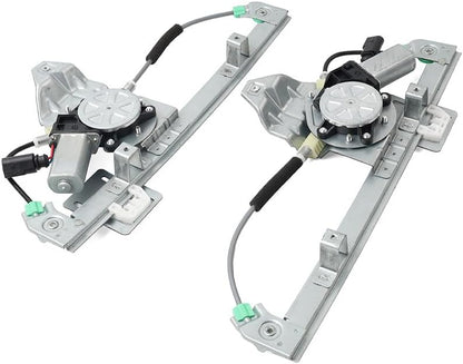 ya 12 10.8 baidi Power Window Regulator Assembly For for Land Rover lander 1998-2006 Silvery pair