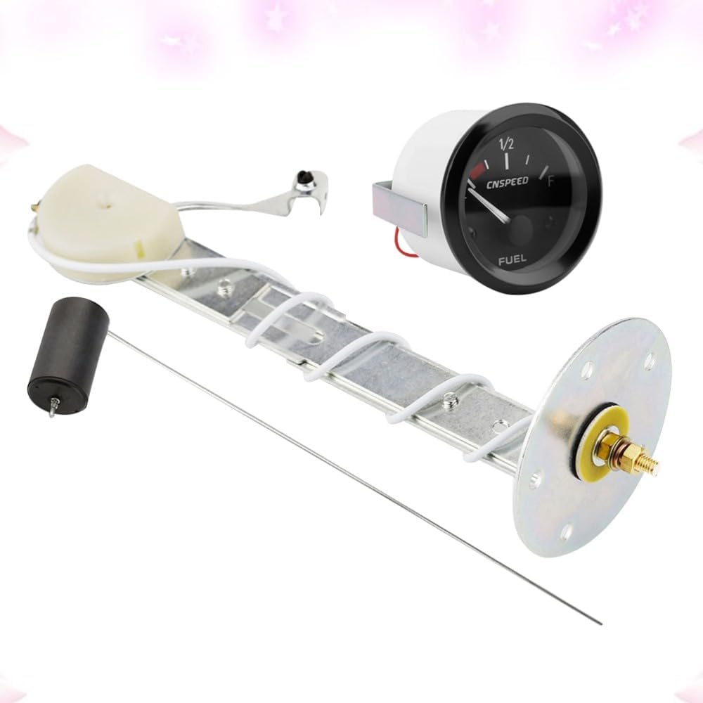 ya 4 8.24 baidi 12 V Fuel Gauge Car Level Meter Multifunctional Water Tank 12V Oil Automobile