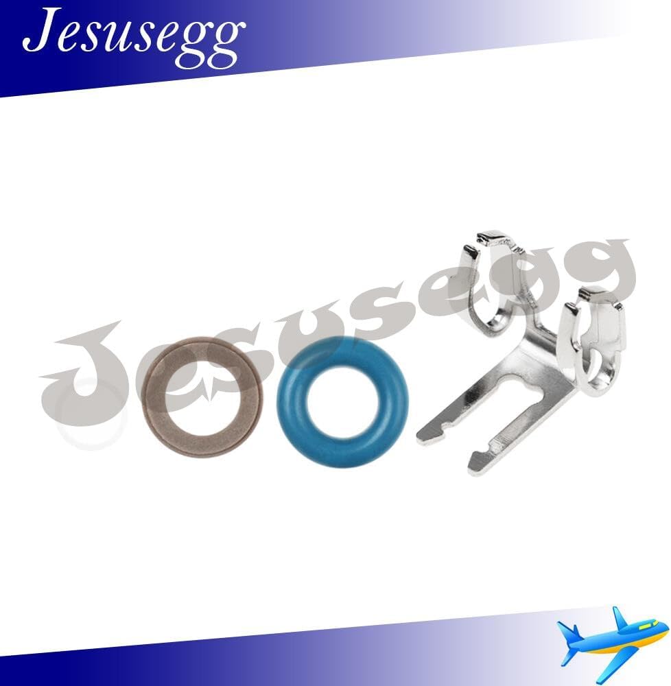 ya 9 10.24 2710720043 Fuel Injector Seal O-ring Kit & Retainer for Mercedes-Benz W204 12-15