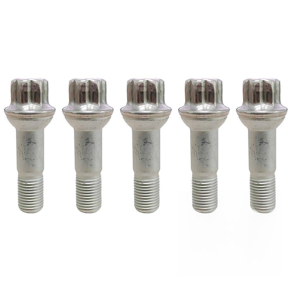 ya 10 9.16 baidi Wheel Lug Bolt and nut 5-Piece Set Suitable for Mercedes-Benz ML350 S500 GLK350 S550 CL500 GL450-