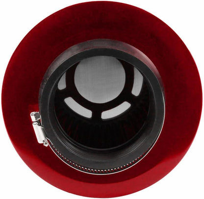 ya 13 9.15 baidi 3 76mm High Flow Inlet Cleaner Dry Filter Cold Air Intake Cone Replacement Red