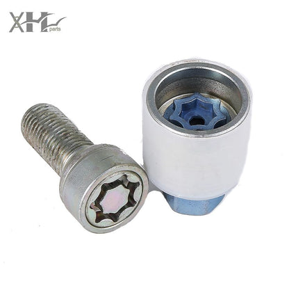 ya 10 9.16 baidi X # Wheel cam Lock Bolt Anti-Theft Screw Tool 4F0698139C820 Suitable for Audi A3 A4 A6 TT-
