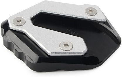 ya 2 8.15 Kickstand Side Stand Extension Pad Fit for Yamaha MT-07 14-18 XSR700 2016-2017 Black