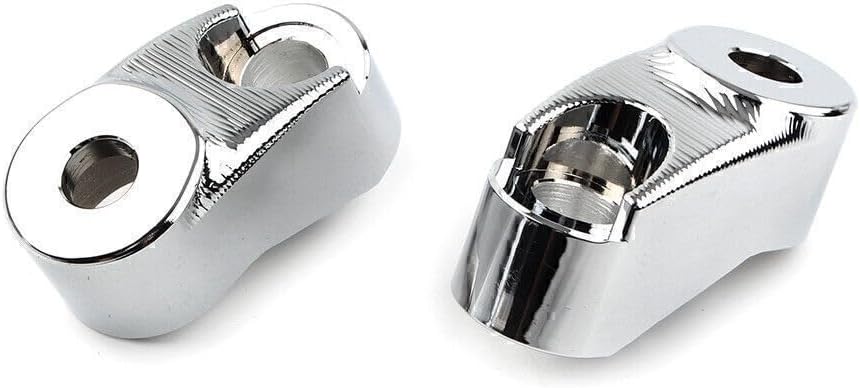 ya 2 8.15 Chrome Short Front Turn Signal Mounts 39mm 49mm Forks fit for Harley Sportster FXR