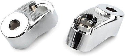 ya 2 8.15 Chrome Short Front Turn Signal Mounts 39mm 49mm Forks fit for Harley Sportster FXR