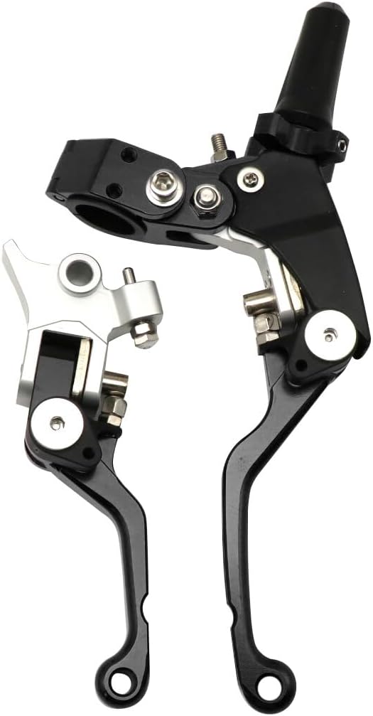 ya 11 9.14 baidiBlack Motorcycle Clutch Brake Lever Foldable Aluminum for Husqvarna FC FX TC TX