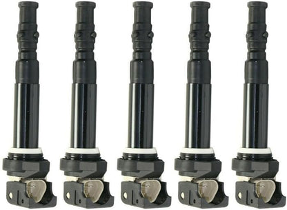 ya 4 8.14 5-piece ignition coil set for 2006-2010 for BMW M5 M6 5.0L V10 E60 E63 E64 12137835108