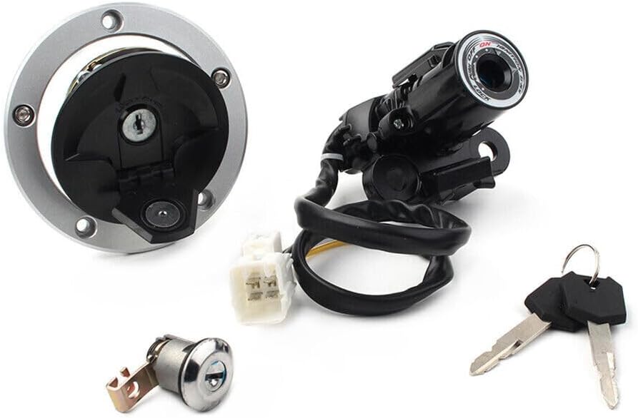 ya 11 9.14 zhengce Ignition switch lock with 2 master keys for 1000 (ZX1000/ZX1000G/H/M/W)