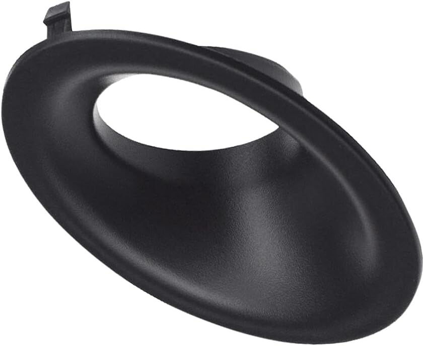ya 9 10.24 Front Left Fog Light Lamp Cover Bezel Black Plastic for Challenger 2015-2020