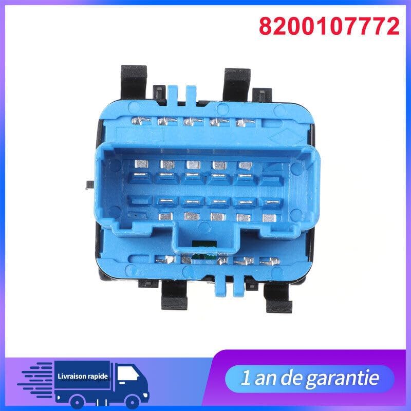 ya 4 8.8 Bouton Leve VITRE Avant Gauche ET Droit Pour for Renault for Clio 2 CON for T 8200107772