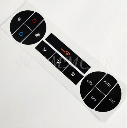 ya 6 8.24 baidi Fit for 2004-2008 for Ford Mondeo A/C Climate Control Button Repair Decals Sticker