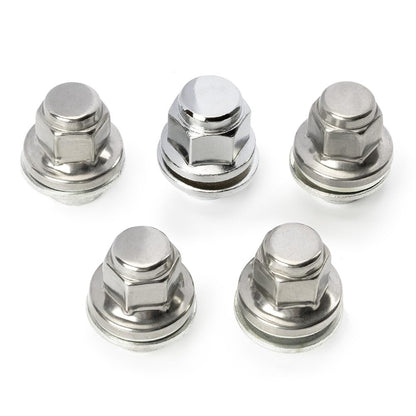 ya 10 9.16 baidi 5 Pieces Lug Nuts for Jaguar S-Type X-Type XJ XJR XF 1999-2011 C2C35294010 C2C35294 USA-