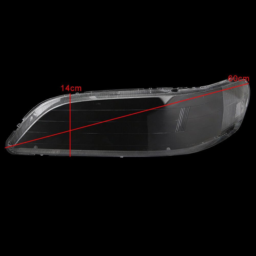 ya 4 8.10 Pair of Headlight Lens Cover Lenses for 1998-2002 for Honda for Accord 2/4Dr Clear Headlights 