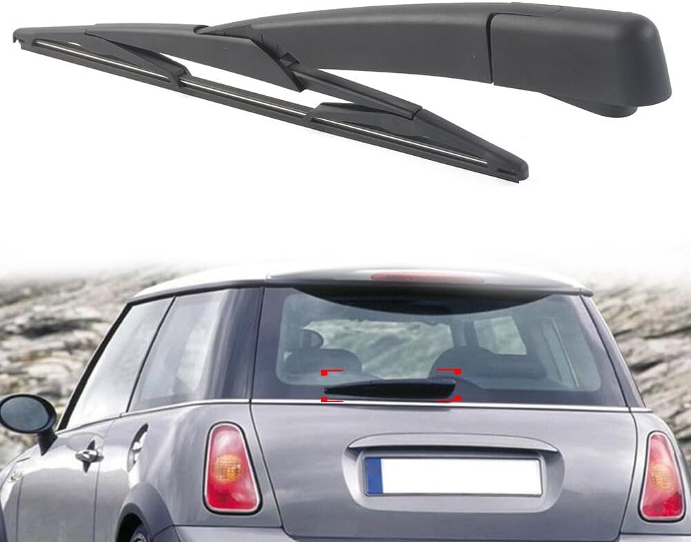 ya 13 9.15 baidi Rear Windshield Wiper Arm Blade Set Fit for Mini Cooper l4 1.6L 2002-2006 0
