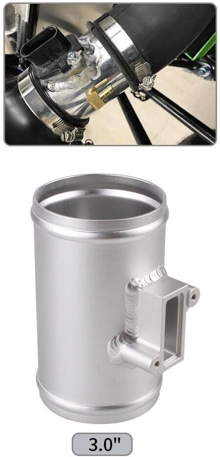 ya 2 8.15 3''in Air Flow Sensor Base Mount Air Intake Meter Adapter for Honda for Nissan for Ford