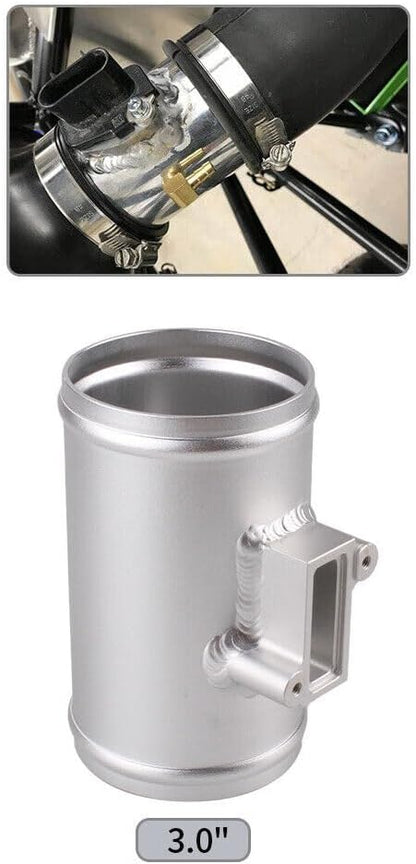 ya 2 8.15 3''in Air Flow Sensor Base Mount Air Intake Meter Adapter for Honda for Nissan for Ford