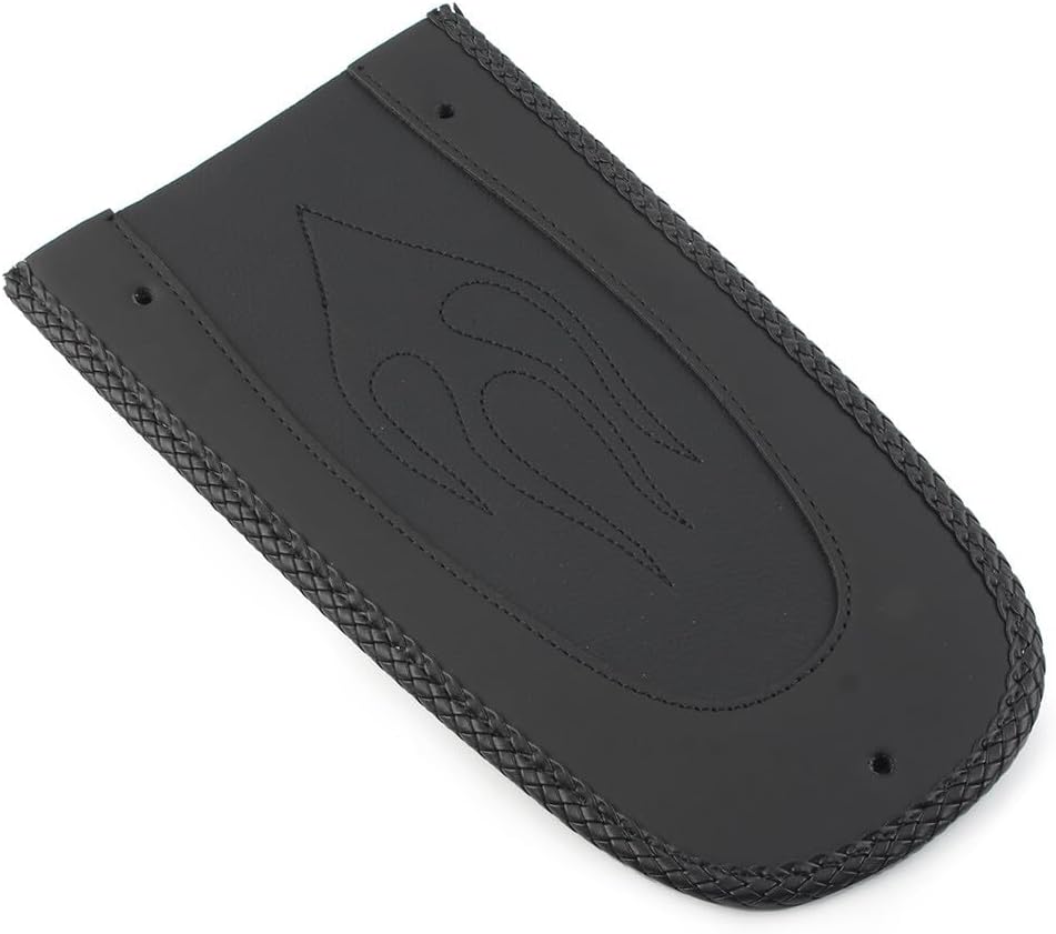 ya 14 9.20 zhengce Black Flame Solo for SEAT Rear Fender Bib for Harley Touring Electra Glide-1