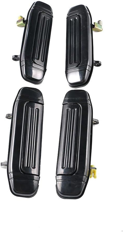ya 9 10.24 1Set Front Rear Outer Door Handle Black for Montero for Pajero V46 V31 V32 V33 92-00