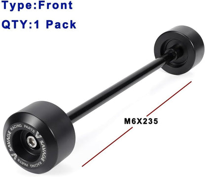 ya 23 10.7 baidi CNC Front Rear Axle Protectors Fork Wheel Sliders for Ducati Sc for Ram bler 800 803