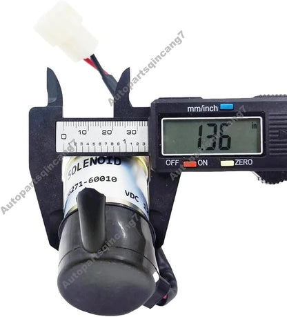 ya 10 9.16 baidi Fuel Shutoff Solenoid 052600-4151 16271-60010 for Kubota D1105 Engine Z28
