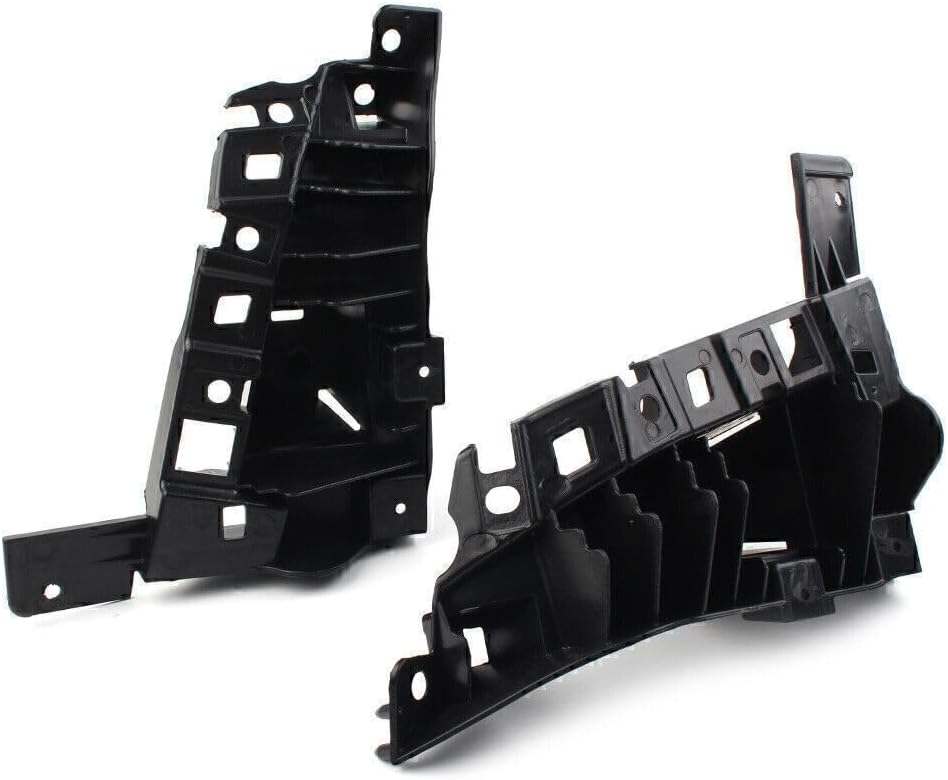 ya 9 10.24 for Jeep Pair Front Bumper Face Bar Brackets Retainer Mounting Braces Lower