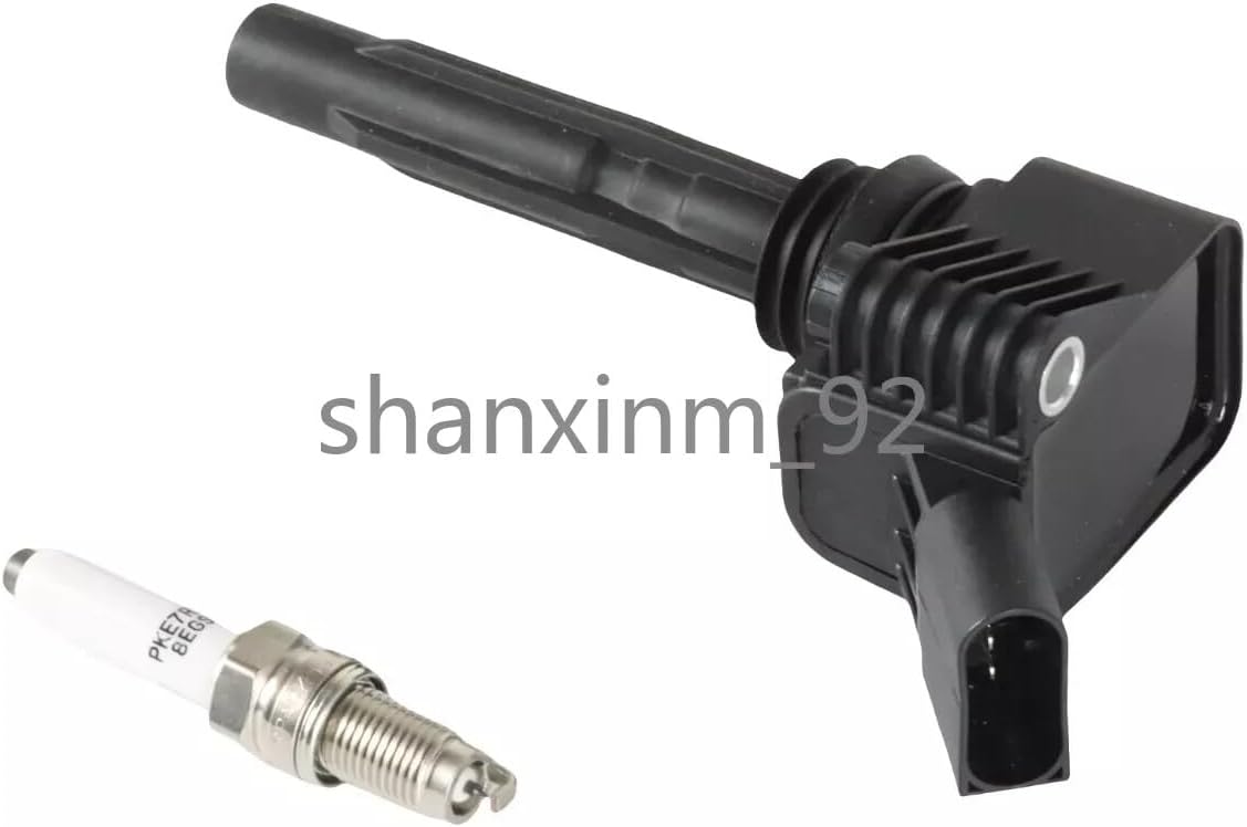 ya 9 10.24 4X Ignition Coil & Spark Plugs for VW for JETTA 1.4L 13-19 A3 Sportbac 16-18 UF718