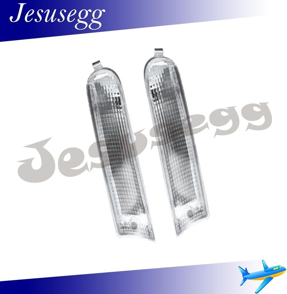 ya 9 10.24 2pcs Front Bumper Fog Light Lamps Housing LH+RH Fit for 1995-1997 for Toyota RAV4